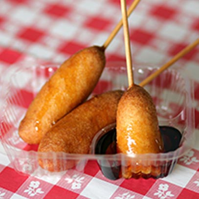Breakfast Sausage Corndog