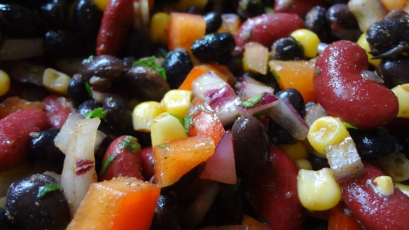 Summer Bean Salad - www.theculinarycapers.com