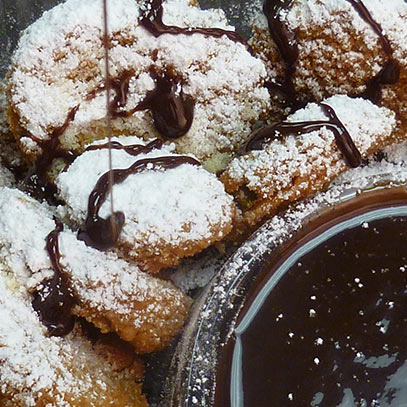 fried pickles 'n' chocolate