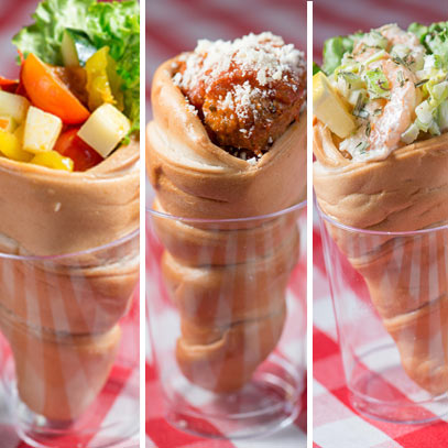 mancini's Al fresco - cicchetti cone