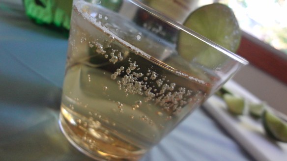 The apple snap cocktail - www.theculinarycapers.com