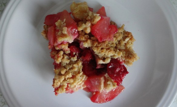 Cranberry apple crisp - on my holiday dessert list!