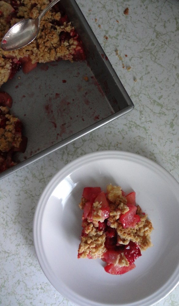 Cranberry apple crisp - on my holiday dessert list!