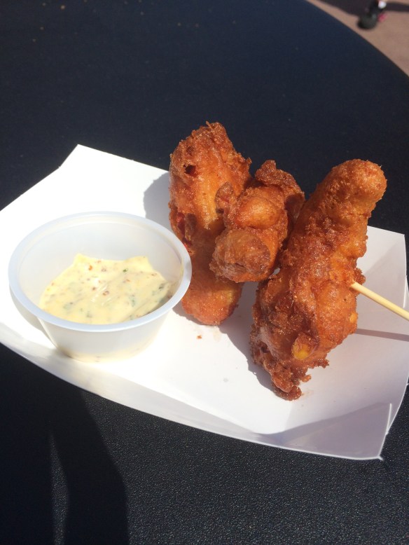Deep-fried lobster - MN state fair 2014