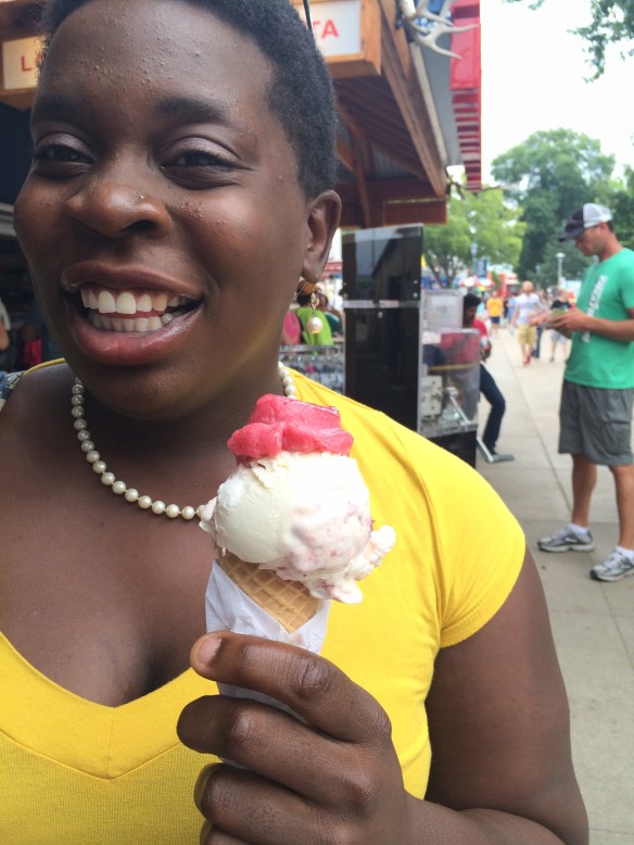 Jello Salad Ice Cream - MN State Fair 2014